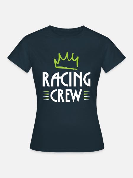 Racing bemanning - Vrouwen T-shirt - navy
