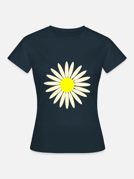 gaensebluemchen - Frauen T-Shirt - Navy