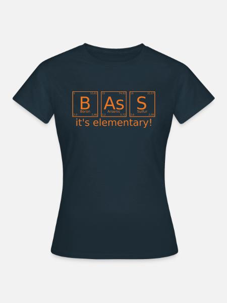 Eléments basse - T-shirt Femme - marine