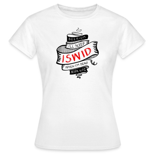 ISWID tattoo - T-shirt dam