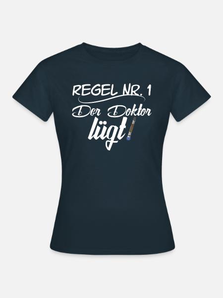 Regel Nr. 1 - Frauen T-Shirt - Navy