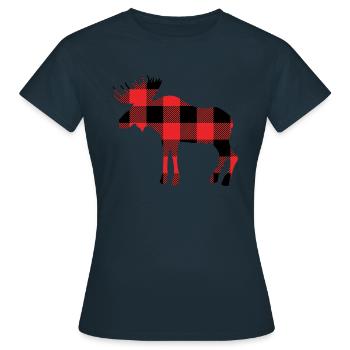 élan - T-shirt Femme - marine - Devant - AI Model Female 172 dark (172cm)