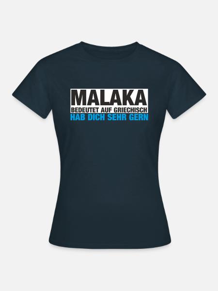 MALAKAS - Frauen T-Shirt - Navy