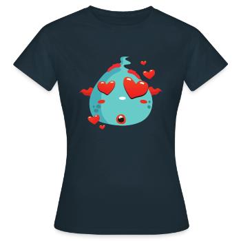 Bosse bleue - T-shirt Femme - marine - Devant - AI Model Female 172 dark (172cm)