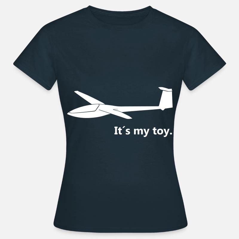 Toy glider pilot glider pilot - Women's T-Shirt - navy