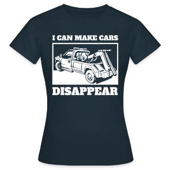 Dépanneuse Dépanneuse - T-shirt Femme - marine - Devant - AI Model Female 172 dark (172cm)