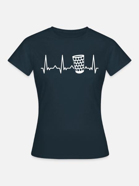 Pfalz Pfälzer Rheinland Pfalz - Frauen T-Shirt - Navy