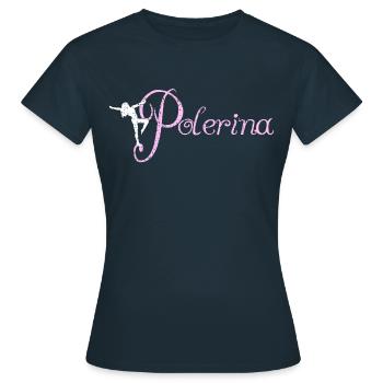 Conception de poteau - T-shirt Femme - marine - Devant - AI Model Female 172 dark (172cm)