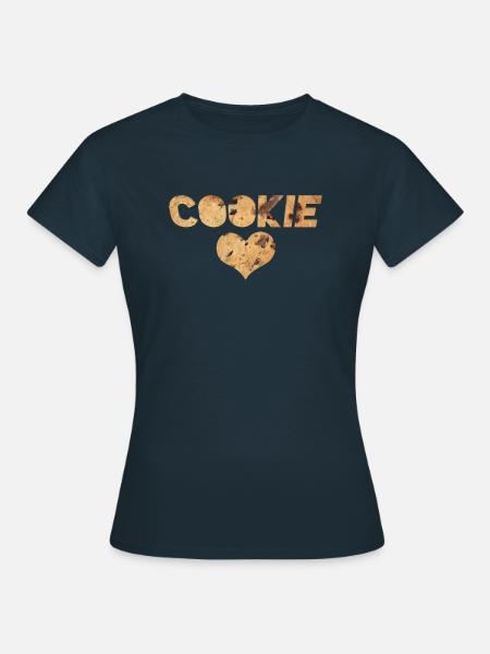 cookie liebe - Frauen T-Shirt - Navy