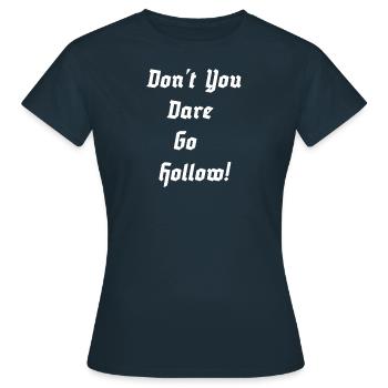 - N'osez pas vous perdre - T-shirt Femme - marine - Devant - AI Model Female 172 dark (172cm)