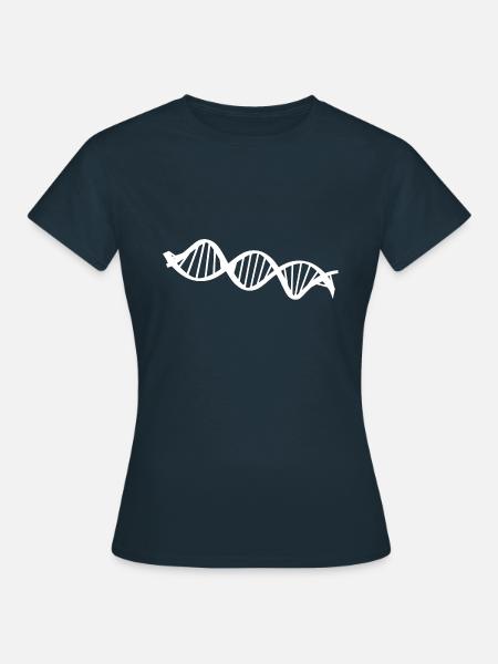 DNA - Frauen T-Shirt - Navy