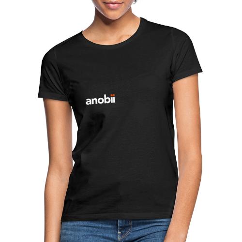 Anobii logo (white) - Women's T-Shirt