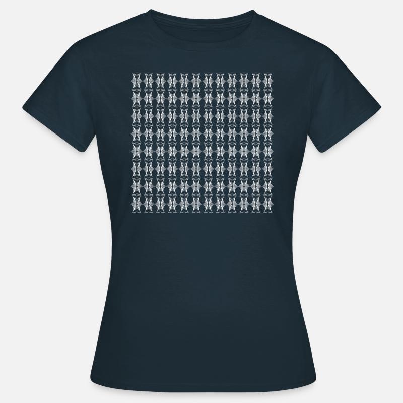 Abstract pattern - Women's T-Shirt - navy