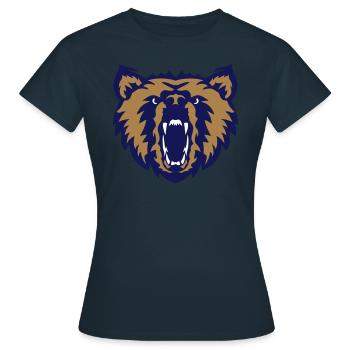 ours face logo club - T-shirt Femme - marine - Devant - AI Model Female 172 dark (172cm)