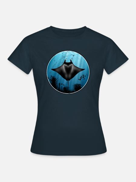 Mantarochen - Frauen T-Shirt - Navy
