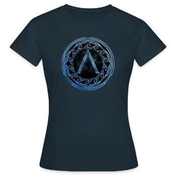 Symbole de Sparte - T-shirt Femme - marine - Devant - AI Model Female 172 dark (172cm)