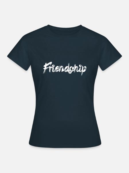 Friendship - Women's T-Shirt - navy