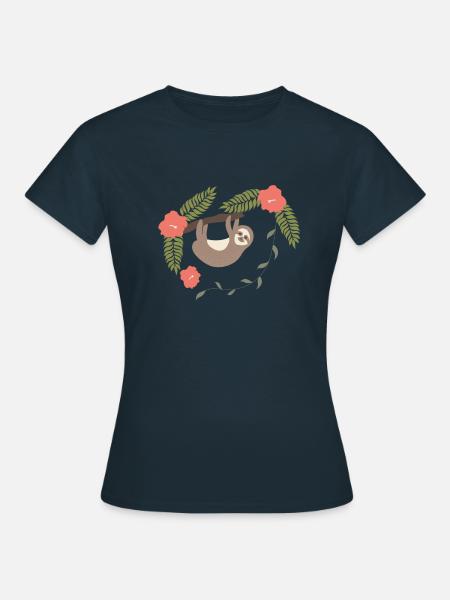 Lazy Slot - Frauen T-Shirt - Navy