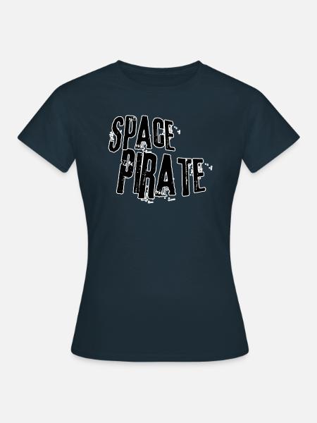 Space pirate - Frauen T-Shirt - Navy