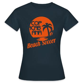 Copacabana - T-shirt Femme - marine - Devant - AI Model Female 172 dark (172cm)