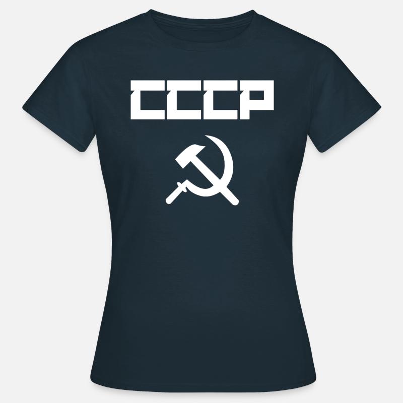 Hammer and sickle know - Women's T-Shirt - navy