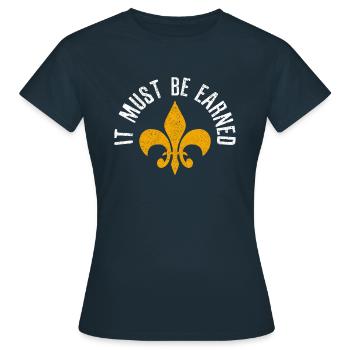 scout - T-shirt Femme - marine - Devant - AI Model Female 172 dark (172cm)