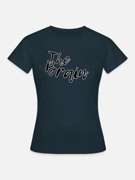 The brain - Frauen T-Shirt - Navy