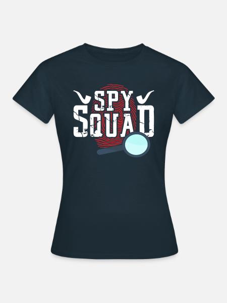 Spy Squad - Frauen T-Shirt - Navy