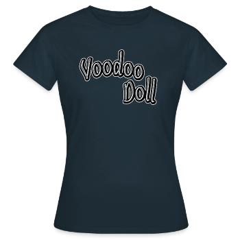 Poupée vaudou - T-shirt Femme - marine - Devant - AI Model Female 172 dark (172cm)