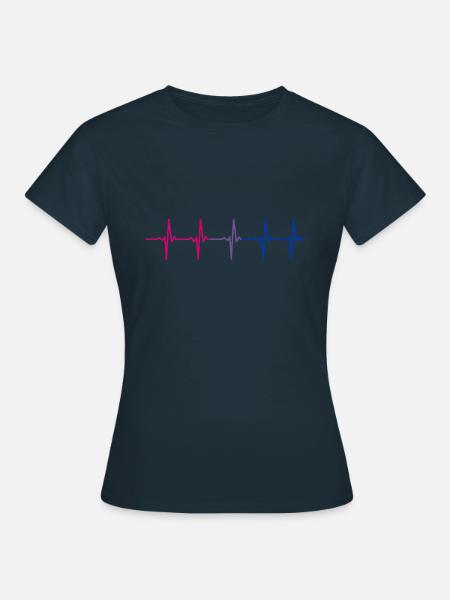 Bisexual Gay Pride - Women's T-Shirt - navy