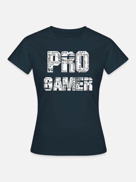Pro Gamer - Frauen T-Shirt - Navy