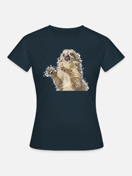 Chihuahua - Dame-T-shirt - marineblå