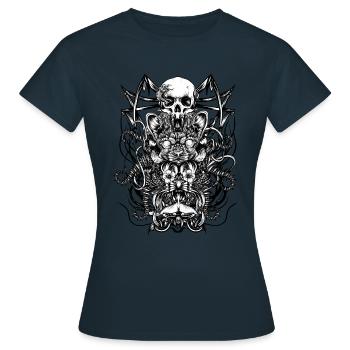 Totem - T-shirt Femme - marine - Devant - AI Model Female 172 dark (172cm)