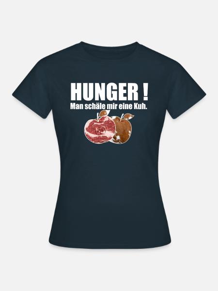 Fleischfresser - Frauen T-Shirt - Navy