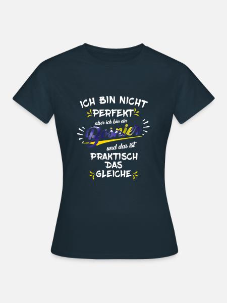 Bosnien Ich bin ein Bosnier - Frauen T-Shirt - Navy