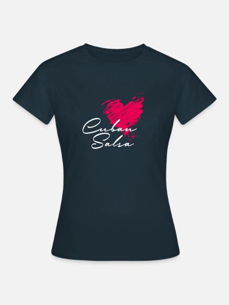 Salsa Salsa Cubaine - T-shirt Femme - marine
