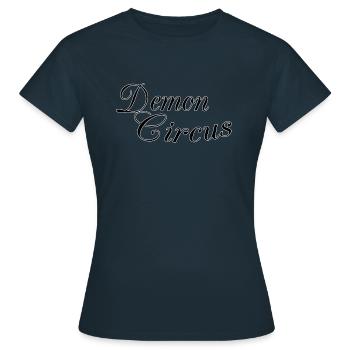 Cirque démoniaque - T-shirt Femme - marine - Devant - AI Model Female 172 dark (172cm)