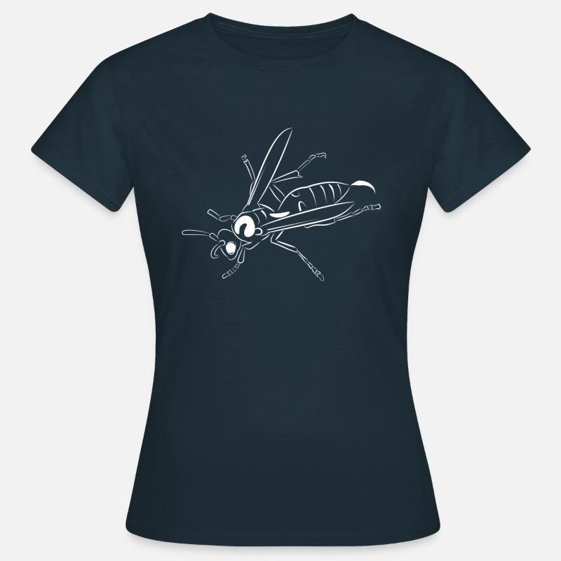 Wasp knows - Women's T-Shirt - navy