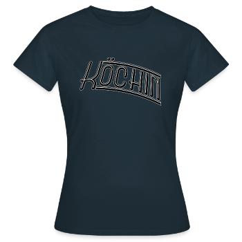 Köchin - Frauen T-Shirt - Navy - Vorne - AI Model Female 172 dark (172cm)