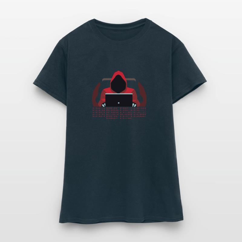 Hacker Binary Code Women's T-Shirt