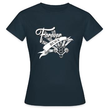 Forever V8 - T-shirt Femme - marine - Devant - AI Model Female 172 dark (172cm)