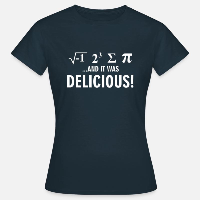 mathematics - Women's T-Shirt - navy