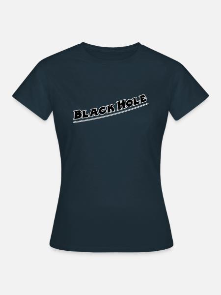 Black hole - Frauen T-Shirt - Navy