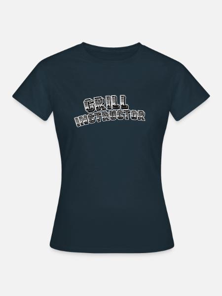 Grill instructor - Frauen T-Shirt - Navy