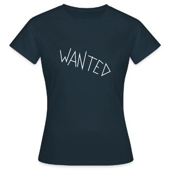 Recherché - T-shirt Femme - marine - Devant - AI Model Female 172 dark (172cm)