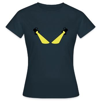 Scheinwerfer Spotlight - Women's T-Shirt - navy - Front - AI Model Female 172 dark (172cm)