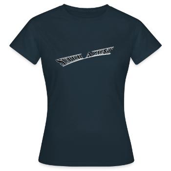Super Agent - T-shirt Femme - marine - Devant - AI Model Female 172 dark (172cm)