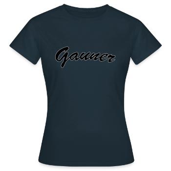 Escroc - T-shirt Femme - marine - Devant - AI Model Female 172 dark (172cm)