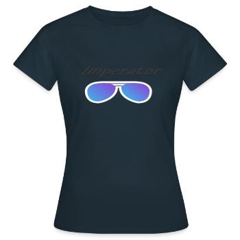 empereur - T-shirt Femme - marine - Devant - AI Model Female 172 dark (172cm)