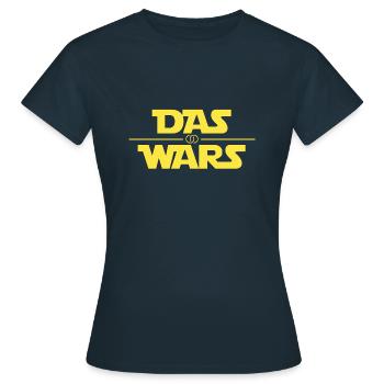 Das Wars Game Over Junggeselle Geschenk Star - Frauen T-Shirt - Navy - Vorne - AI Model Female 172 dark (172cm)